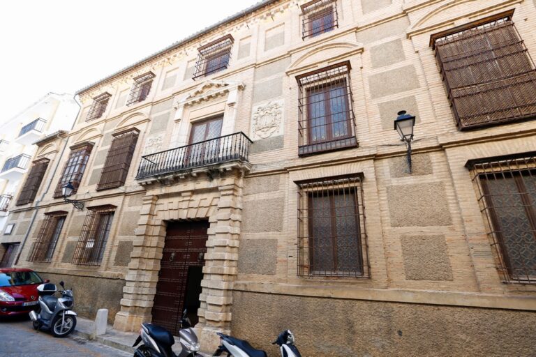 Una importante casa palaciega con jardín, original del SXVII, en el centro de Antequera